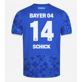 Bayer Leverkusen Patrik Schick #14 Tredjedrakt 2025-26 Kortermet Bayer Leverkusen Patrik Schick #14 Tredjedrakt 2025-26 Kortermet